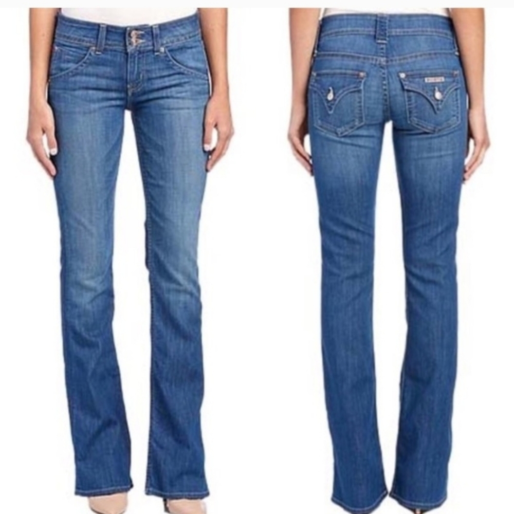 Hudson MidRise Signature Bootcut Jeans. Sz 27